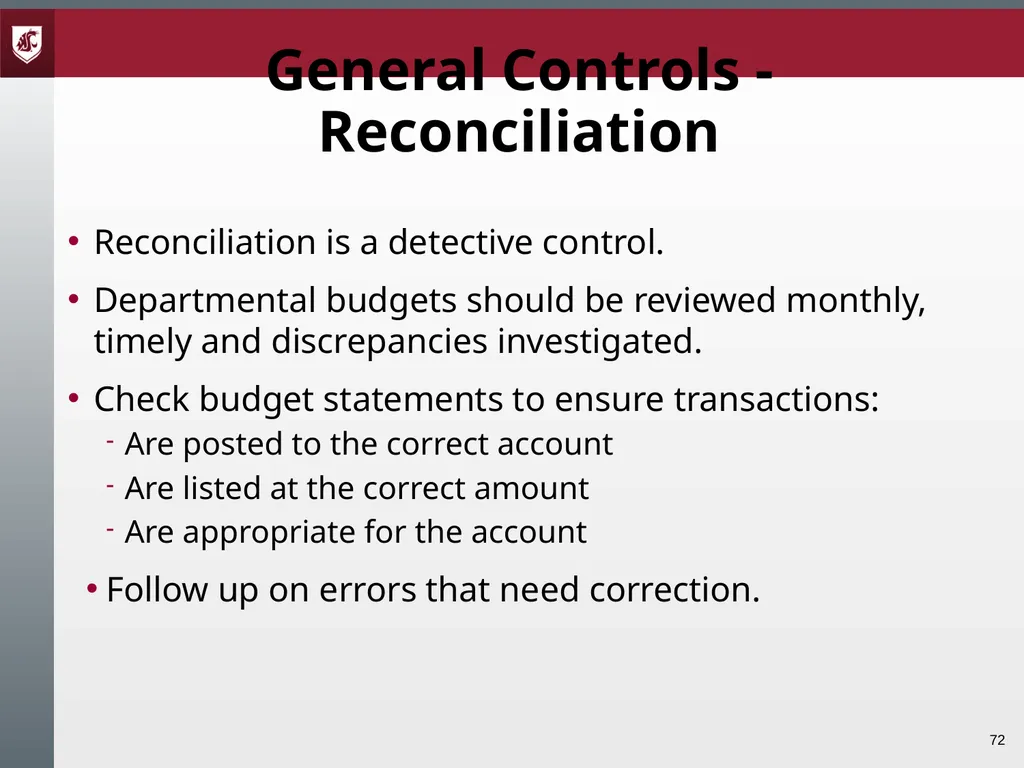 Award Administration Part Three: Audits and Audit - slide 72 of 79