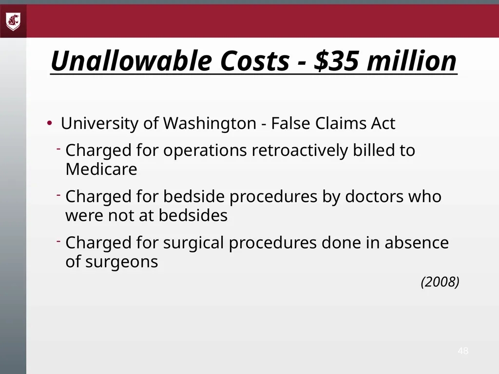 Award Administration Part Three: Audits and Audit - slide 48 of 79