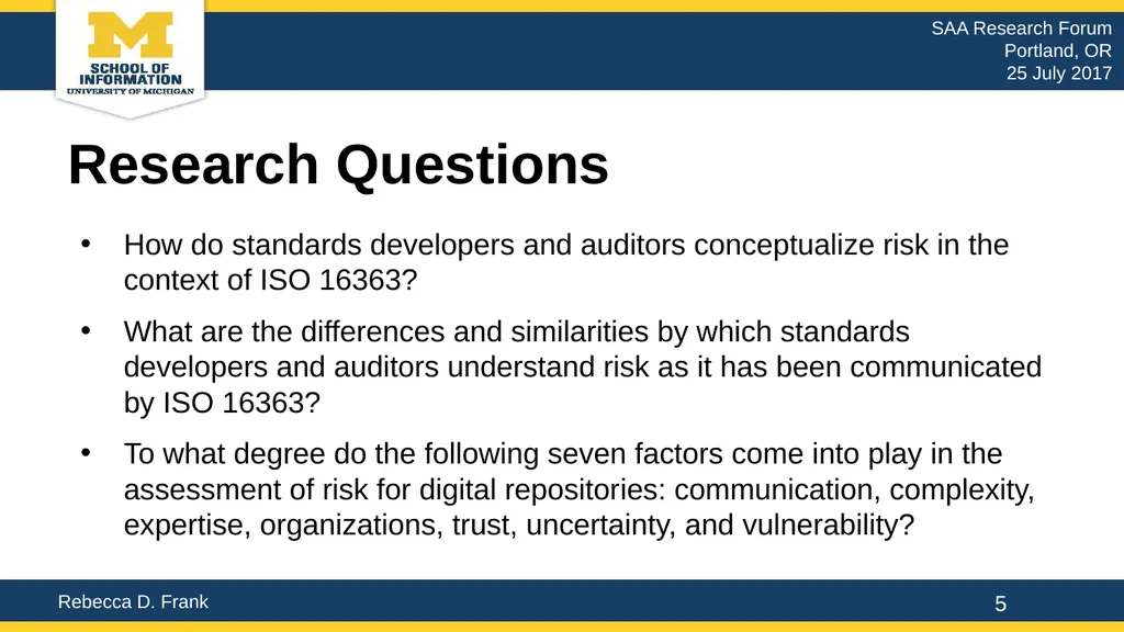 Uncertainty & Organizations: The Social - slide 5 of 20