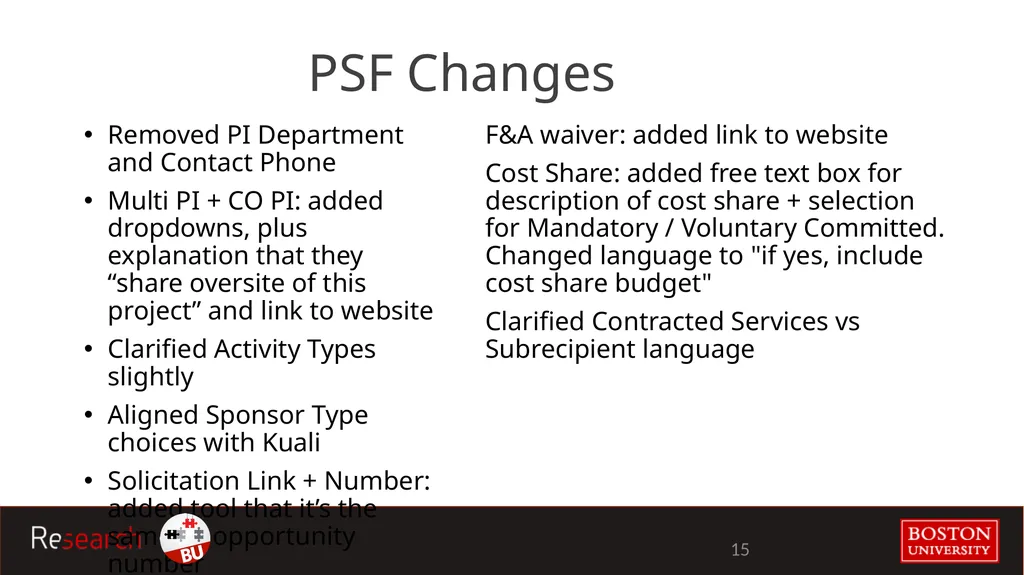 Advisory Council for Research Administration - slide 15 of 26