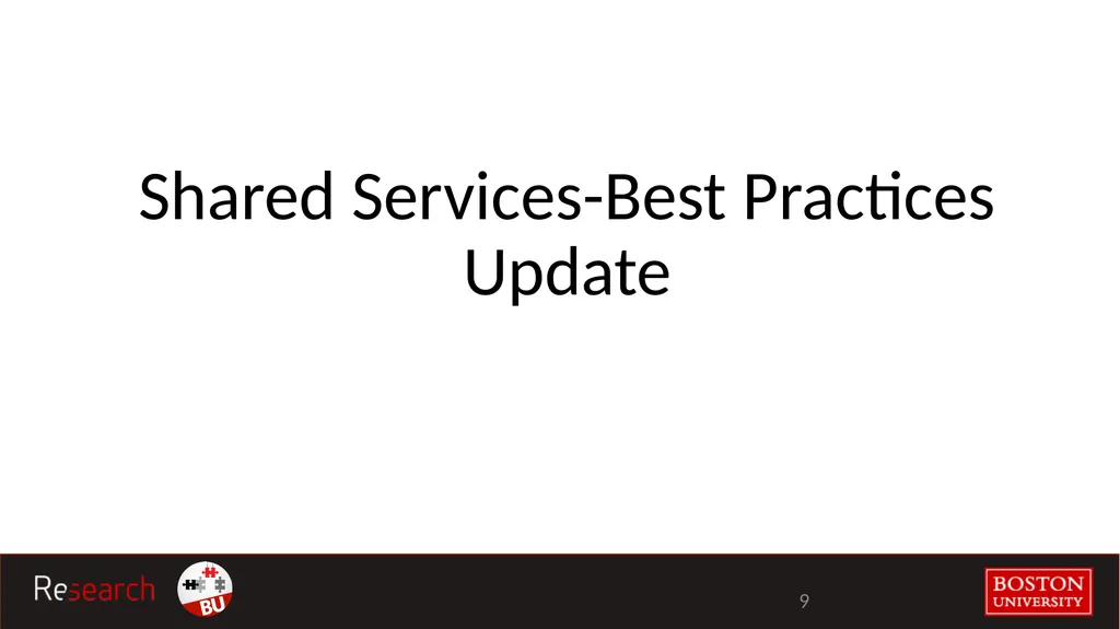 Advisory Council for Research Administration - slide 9 of 26