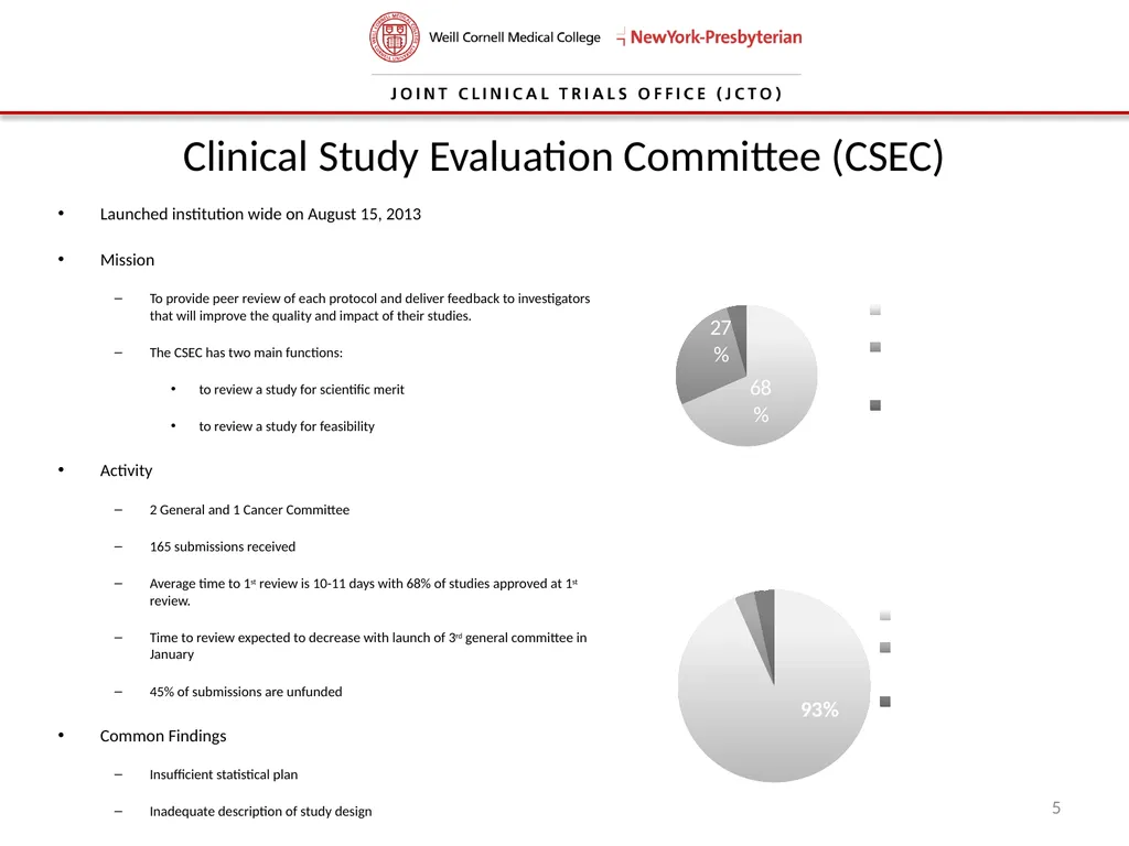 Joint Clinical Trials Office (JCTO) Informational - slide 5 of 16