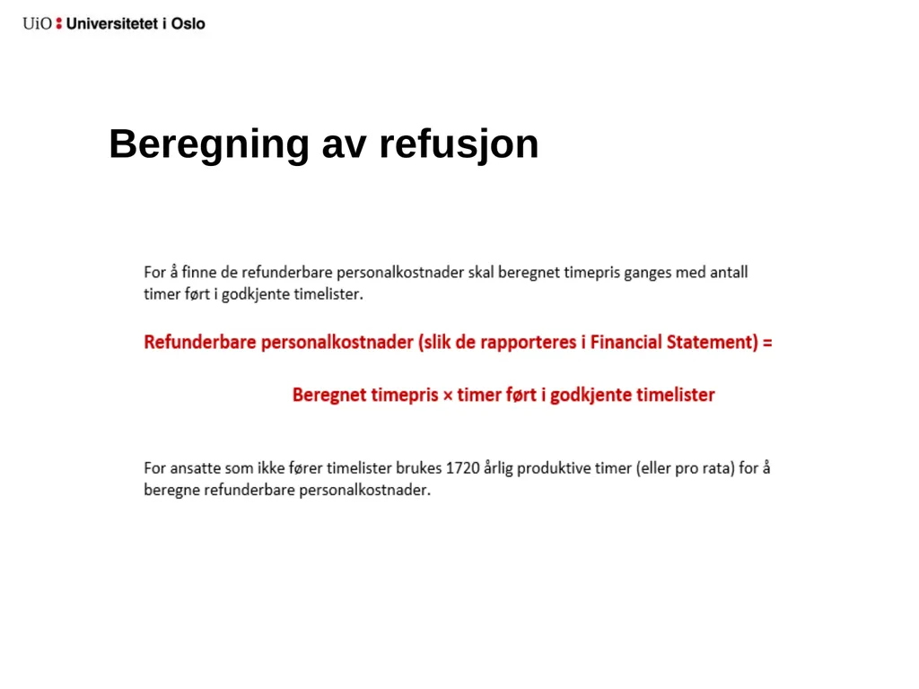 UiO EU-office 2020 Introduction to your EU-project - slide 18 of 33