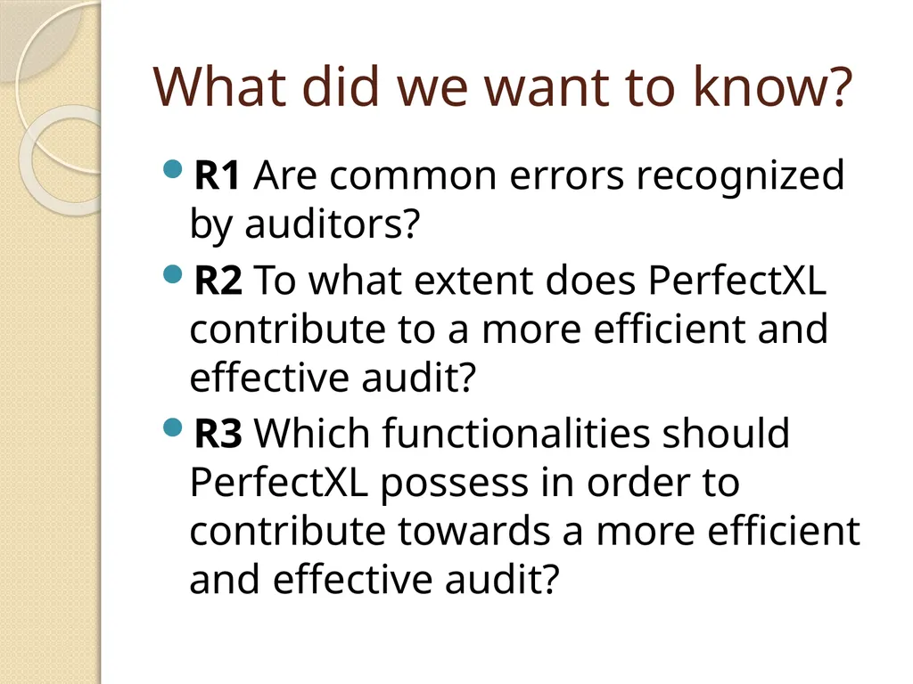 Auditing spreadsheets: With or without a tool? - slide 3 of 10