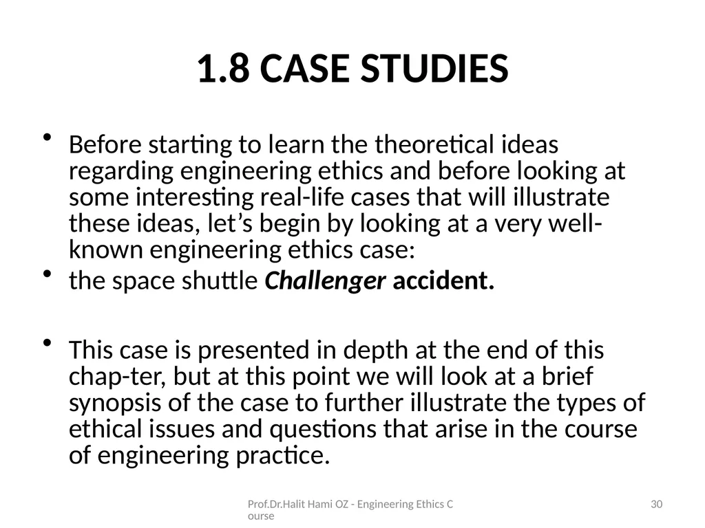 Enginering Ethics Prof.Dr.Halit Hami ÖZ Kafkas - slide 30 of 34