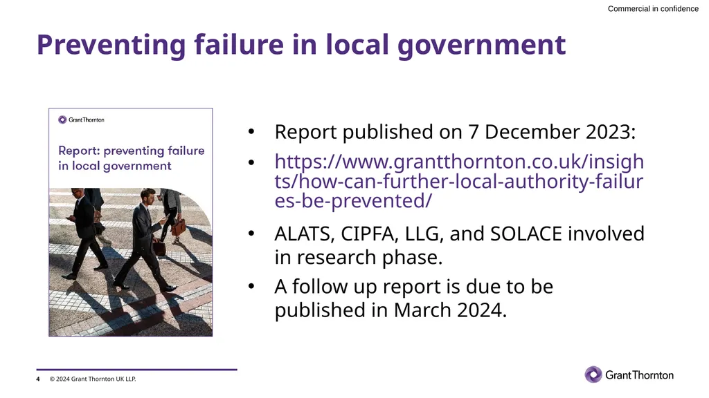 Preventing failure in local government Society of - slide 4 of 21