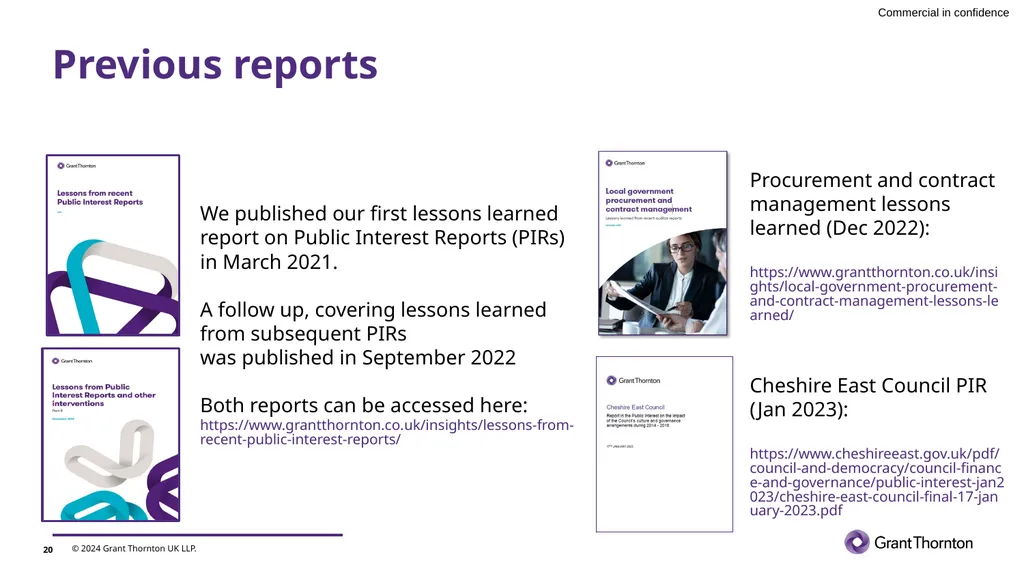 Preventing failure in local government Society of - slide 20 of 21