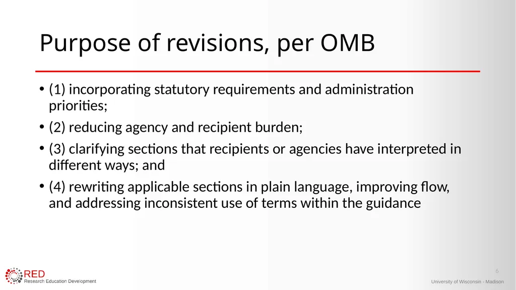 1 Research Administration Hot Topics Mark Sweet, - slide 6 of 34