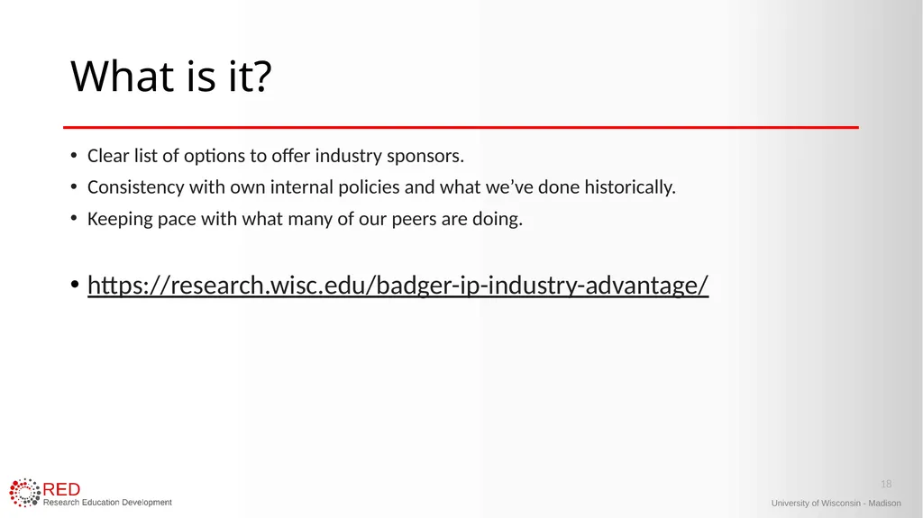 1 Research Administration Hot Topics Mark Sweet, - slide 18 of 34