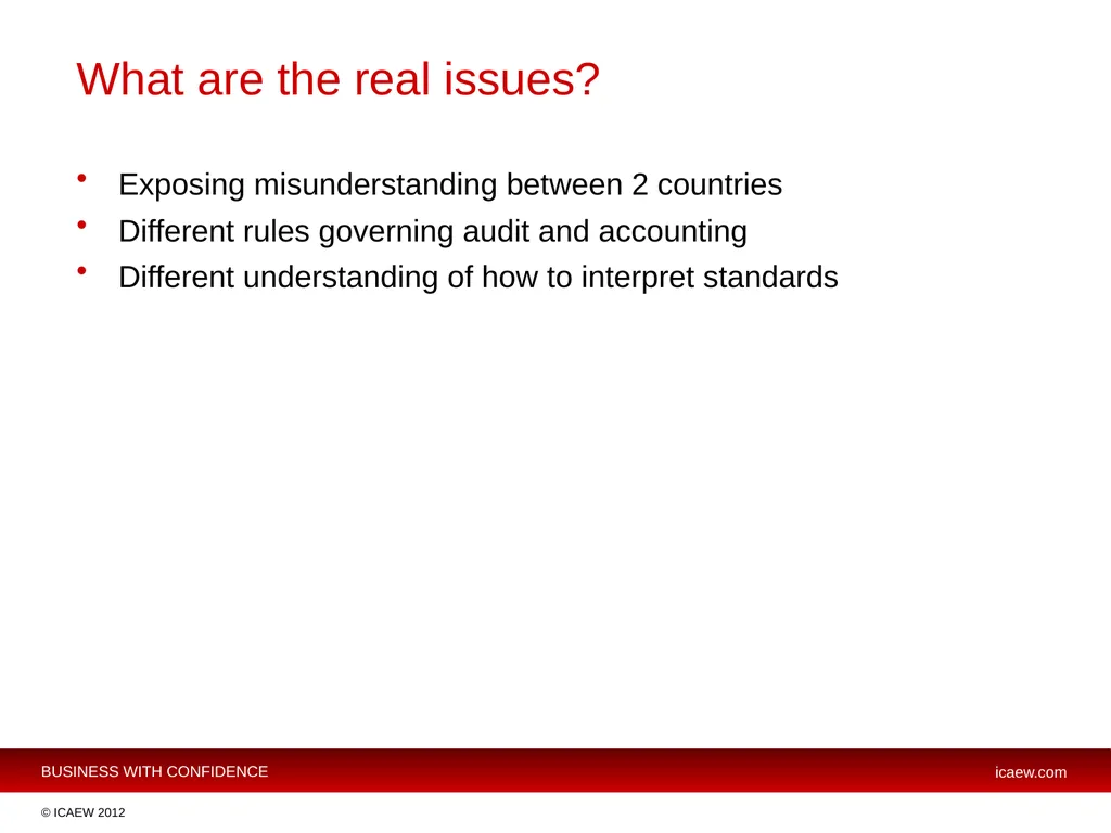 Michael Izza Chief Executive ICAEW Cross Border - slide 5 of 17
