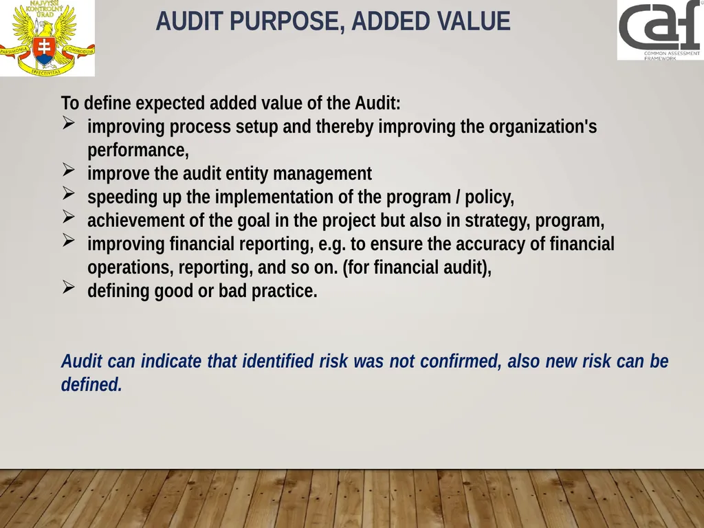 Planning process and quality assurance Lubica - slide 20 of 28