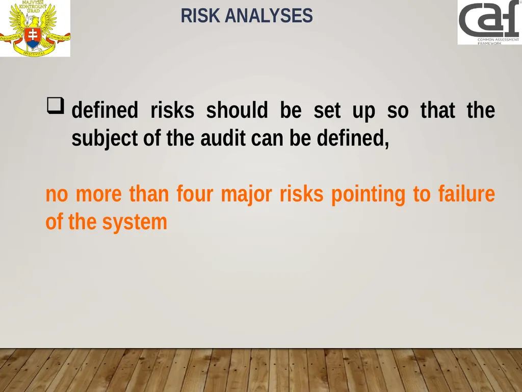 Planning process and quality assurance Lubica - slide 19 of 28