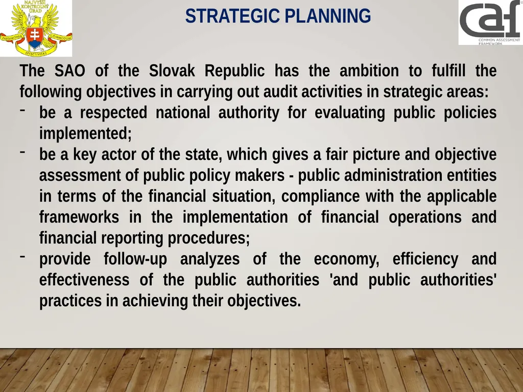 Planning process and quality assurance Lubica - slide 4 of 28