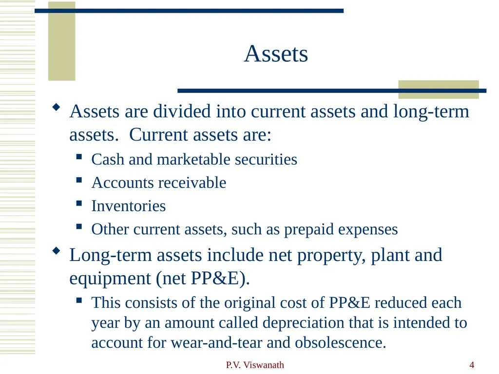 Introduction to Financial Statement Analysis P.V. - slide 4 of 58