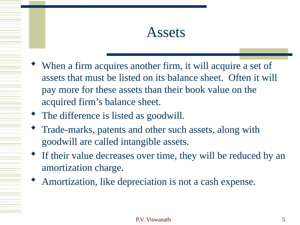 Introduction to Financial Statement Analysis P.V. - slide 5 of 58
