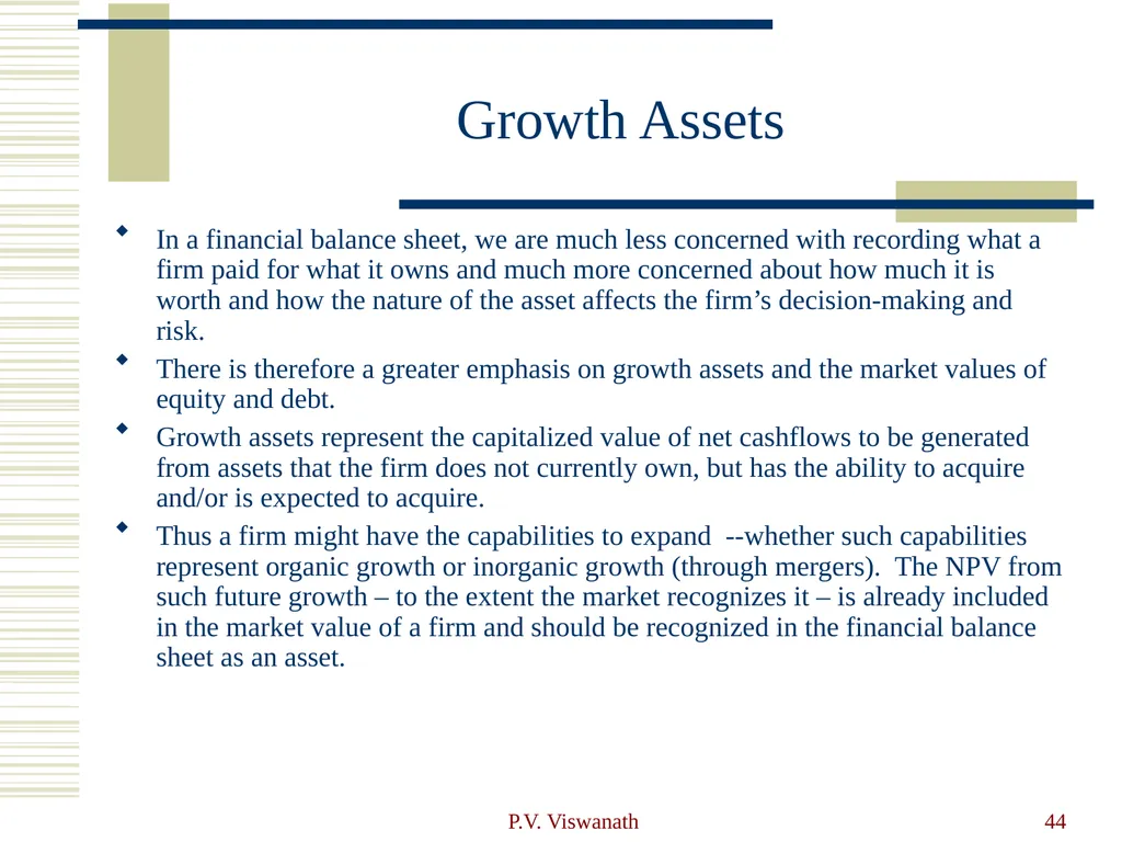 Introduction to Financial Statement Analysis P.V. - slide 44 of 58