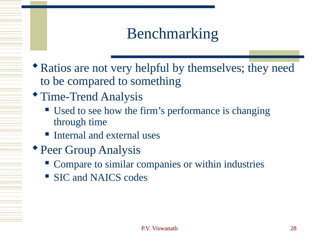 Introduction to Financial Statement Analysis P.V. - slide 28 of 58