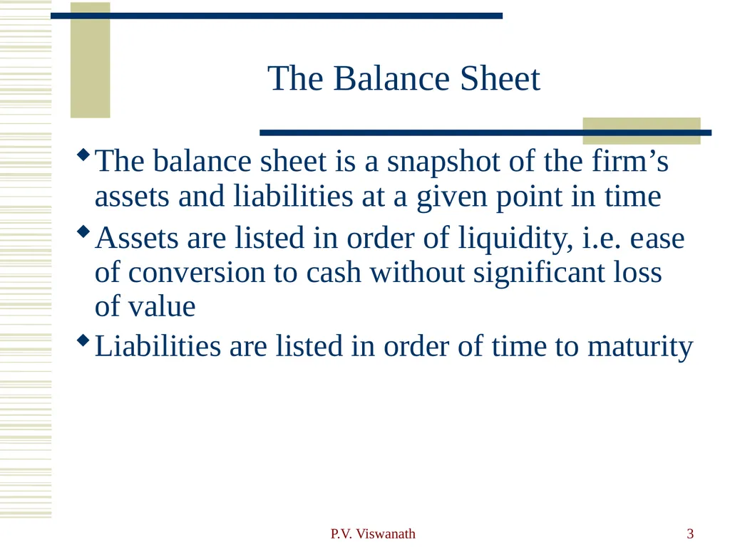 Introduction to Financial Statement Analysis P.V. - slide 3 of 58