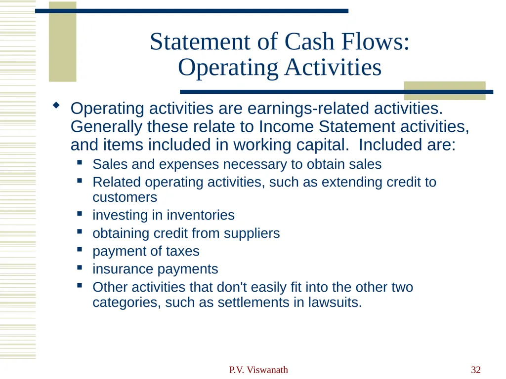 Introduction to Financial Statement Analysis P.V. - slide 32 of 58