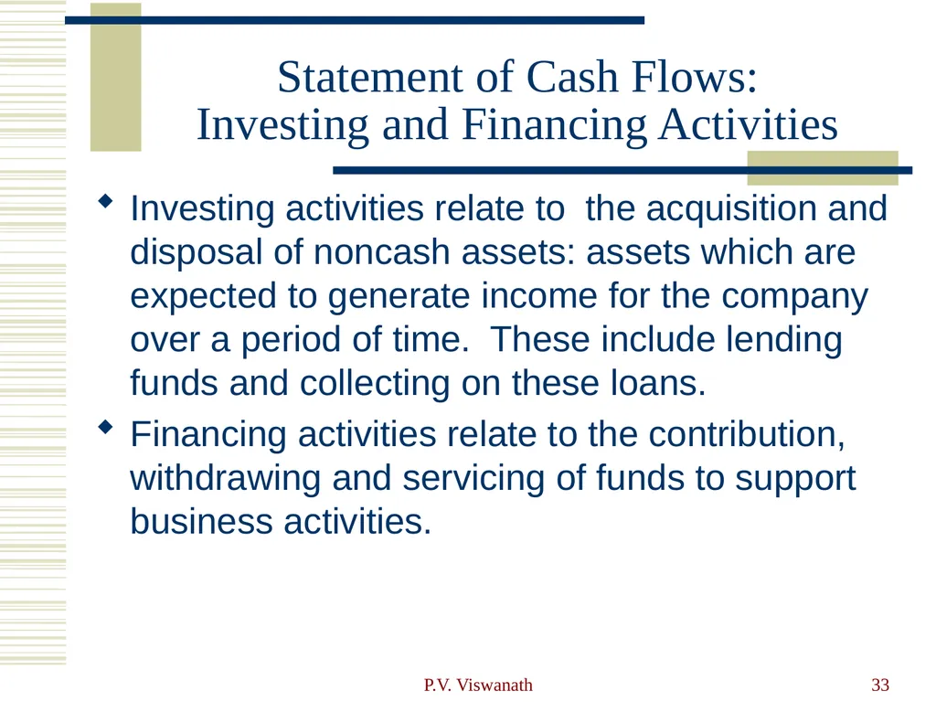 Introduction to Financial Statement Analysis P.V. - slide 33 of 58