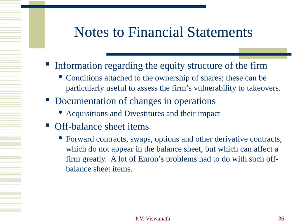 Introduction to Financial Statement Analysis P.V. - slide 36 of 58