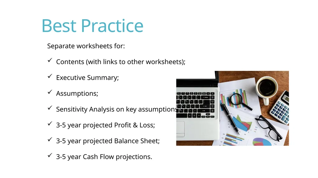 Building Financial Models Vivian Quinn & Richard - slide 10 of 13