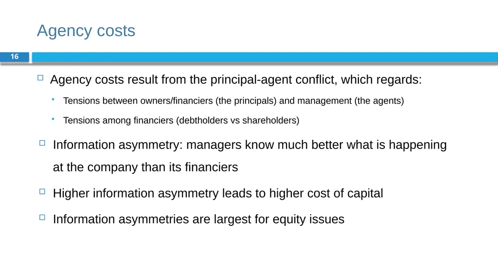 Corporate Finance for Long-Term Value Chapter 15: - slide 16 of 26