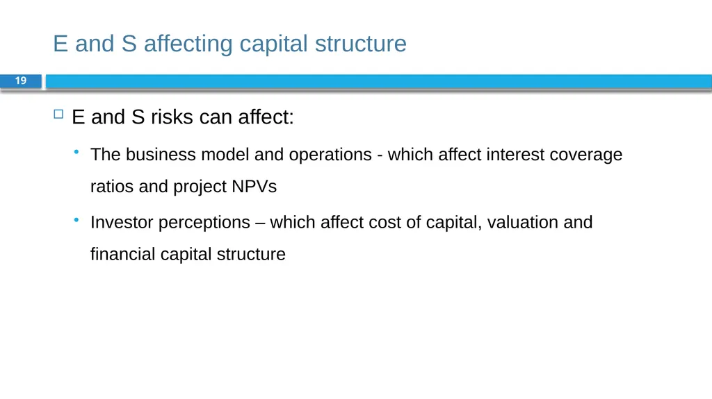 Corporate Finance for Long-Term Value Chapter 15: - slide 19 of 26