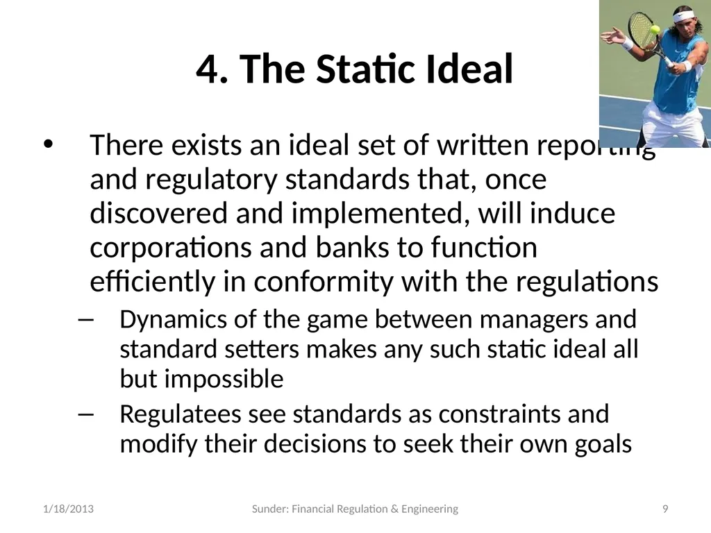 Financial Regulation in a World of Financial - slide 9 of 65