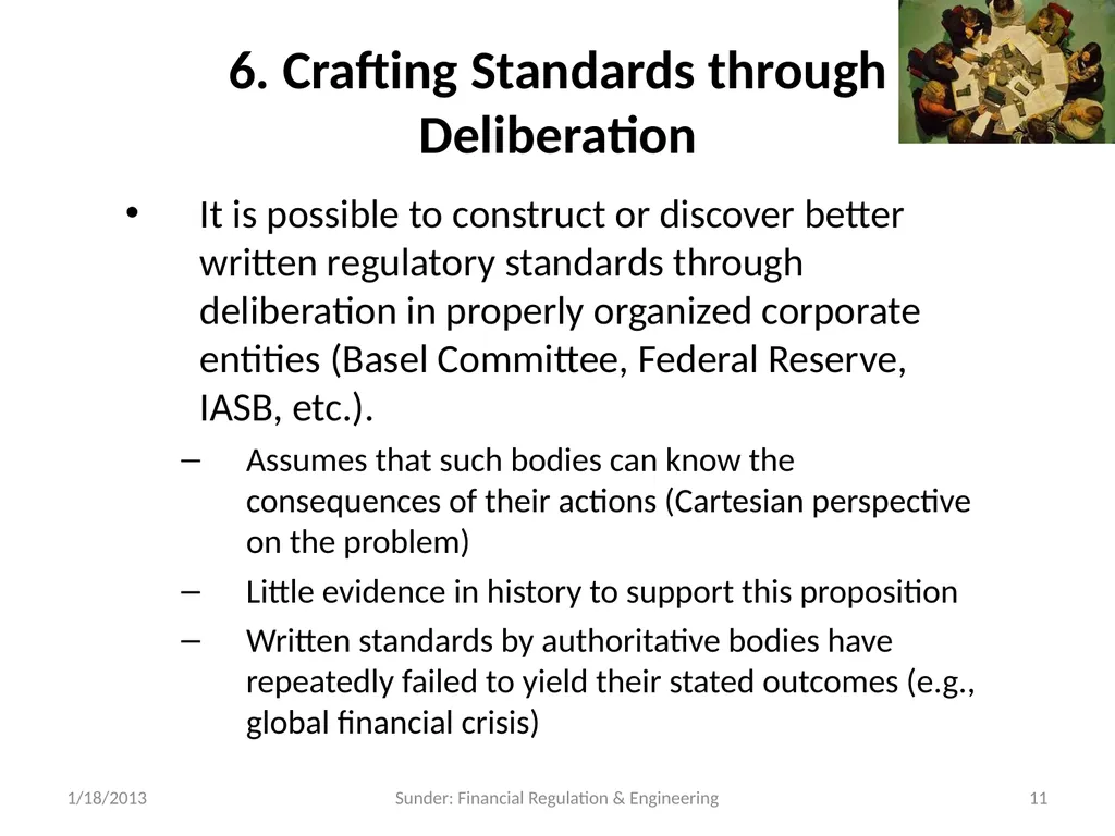 Financial Regulation in a World of Financial - slide 11 of 65