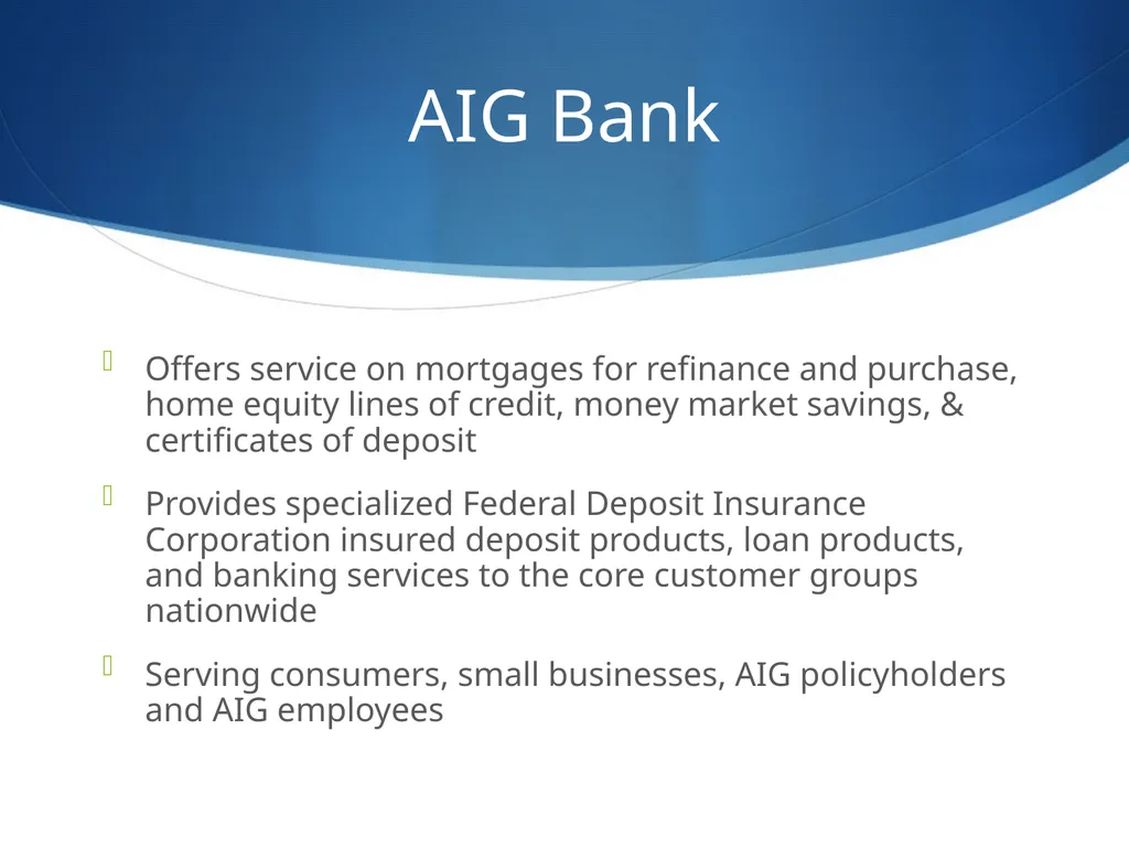 American International Group Tom Olson Tommy Yip - slide 23 of 102
