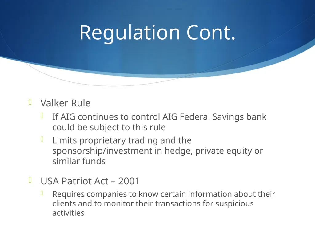 American International Group Tom Olson Tommy Yip - slide 64 of 102