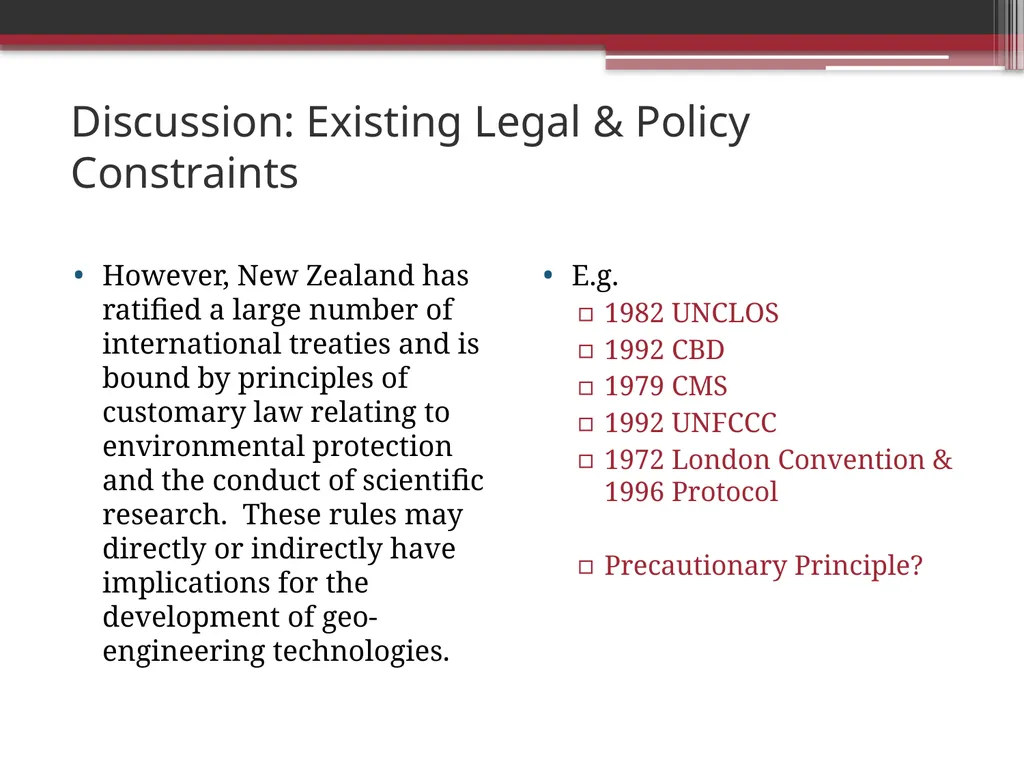 Scientific, Technical and Geopolitical Aspects of - slide 5 of 15