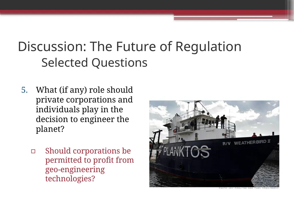 Scientific, Technical and Geopolitical Aspects of - slide 10 of 15