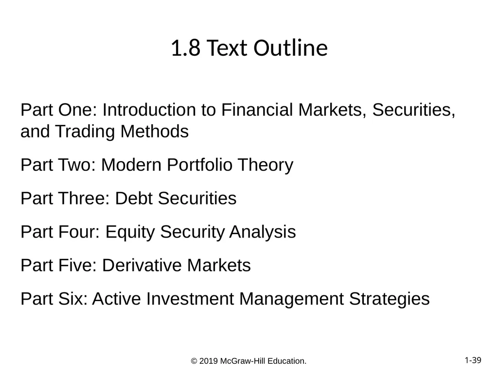 Essentials of Investments Eleventh Edition Bodie, - slide 39 of 45