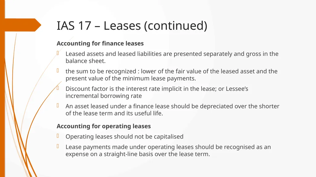 PGDBFS 103 International Financial Accounting and - slide 12 of 40
