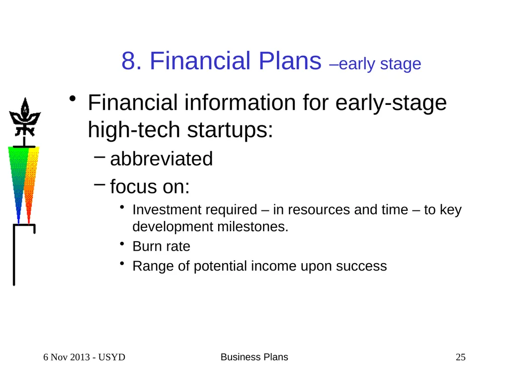 4 Feb 2016 Business Plans 1 SCIENTIFIC & TECHNICAL - slide 25 of 33