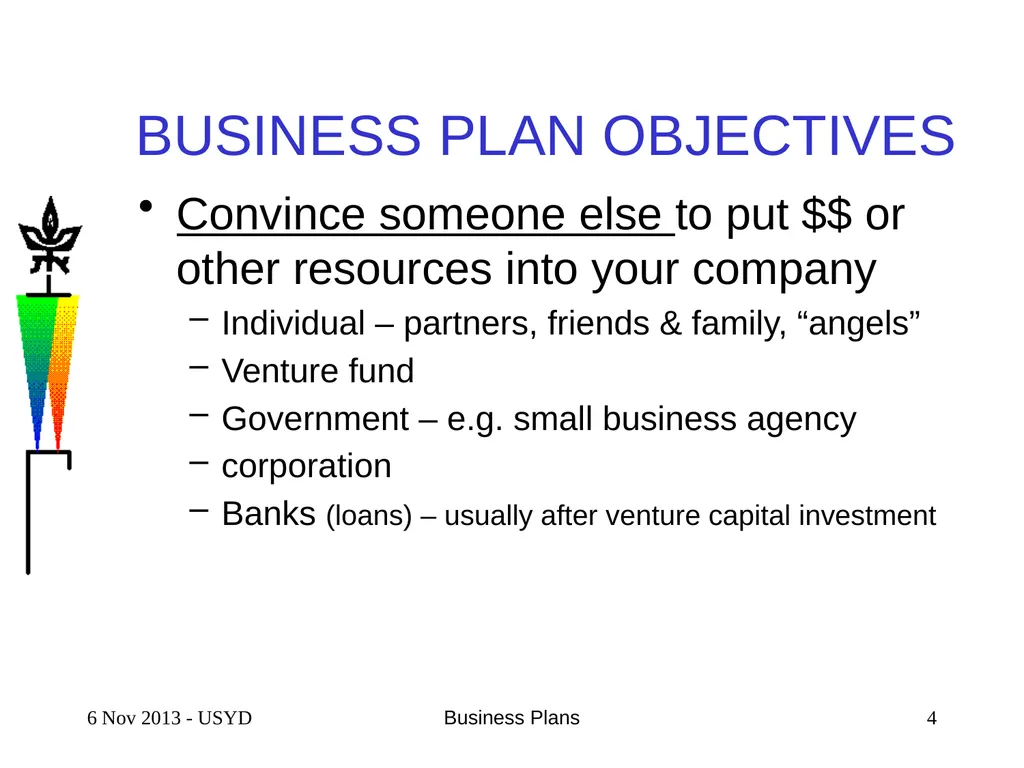 4 Feb 2016 Business Plans 1 SCIENTIFIC & TECHNICAL - slide 4 of 33