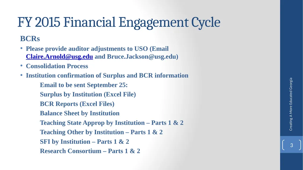 Fiscal Affairs Accounting and Reporting Update - slide 3 of 30