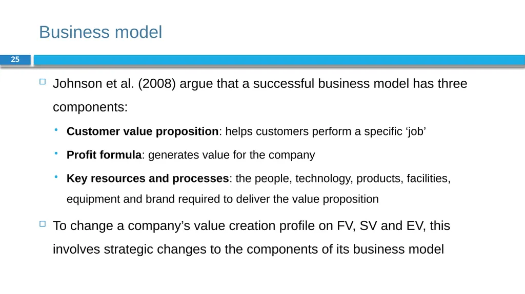 Corporate Finance for Long-Term Value Chapter 2: - slide 25 of 38
