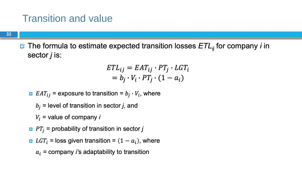 Corporate Finance for Long-Term Value Chapter 2: - slide 32 of 38