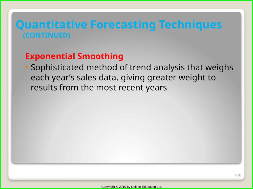 Chapter 7 Marketing Research, Decision Support - slide 18 of 19
