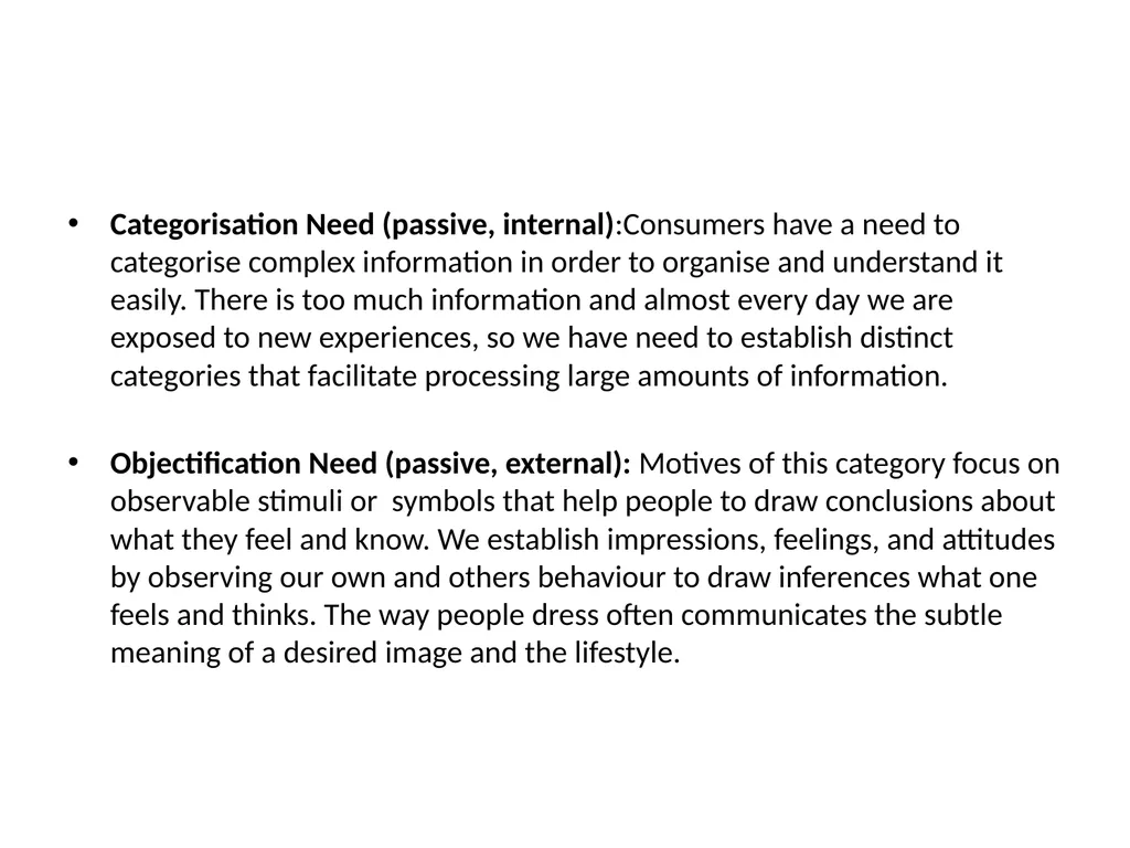 Unit III IMBA 6 Sem Consumer Motivation Scholars - slide 16 of 75