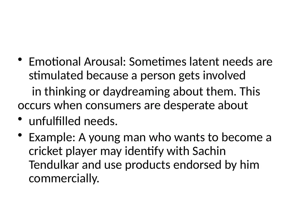 Unit III IMBA 6 Sem Consumer Motivation Scholars - slide 25 of 75