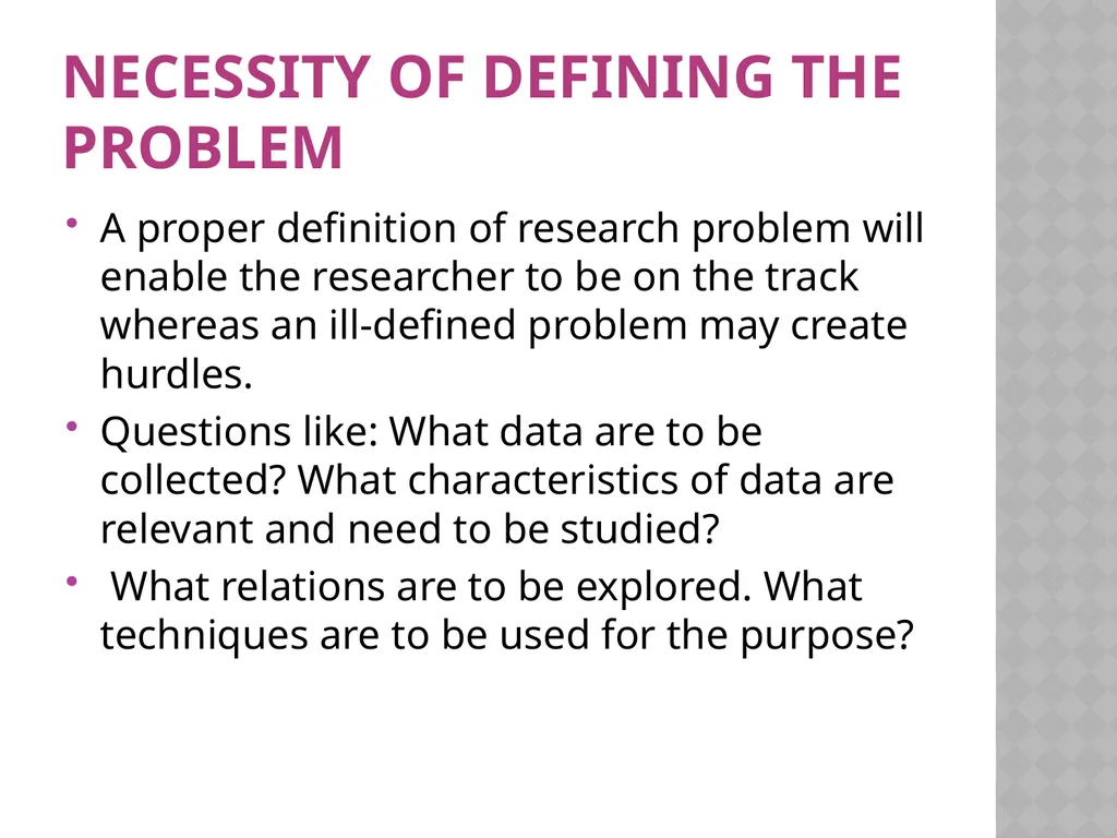 Research methodology by Dr.Y.Vijila Basic concepts - slide 26 of 63