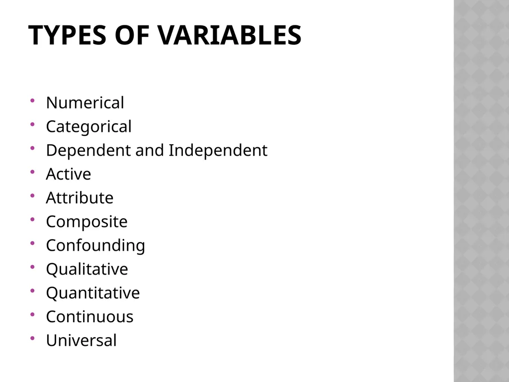 Research methodology by Dr.Y.Vijila Basic concepts - slide 45 of 63