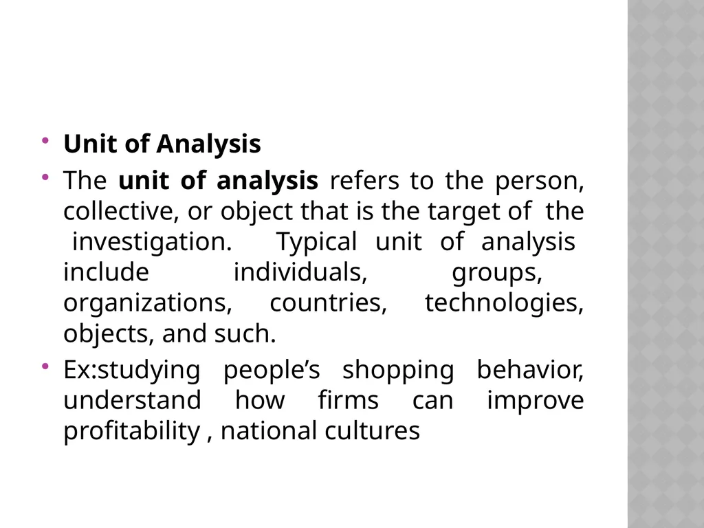 Research methodology by Dr.Y.Vijila Basic concepts - slide 62 of 63