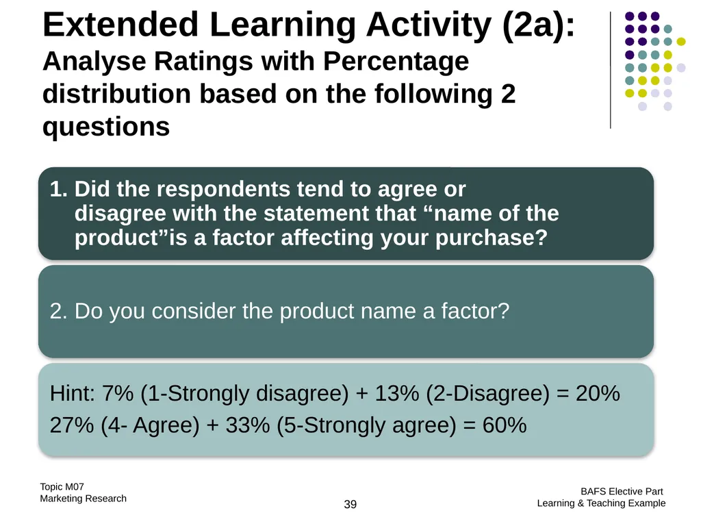 Topic M07: Marketing Research Technology Education - slide 39 of 51