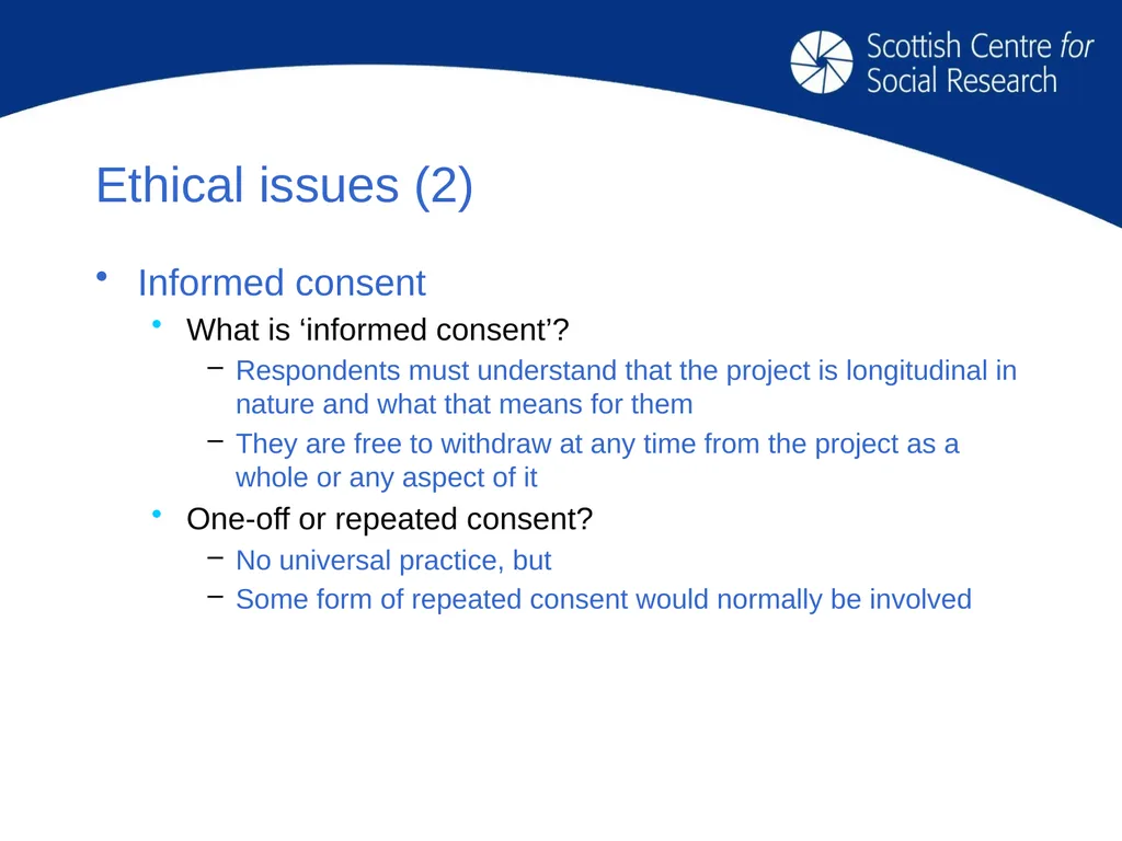 Key issues for longitudinal research design: - slide 30 of 32