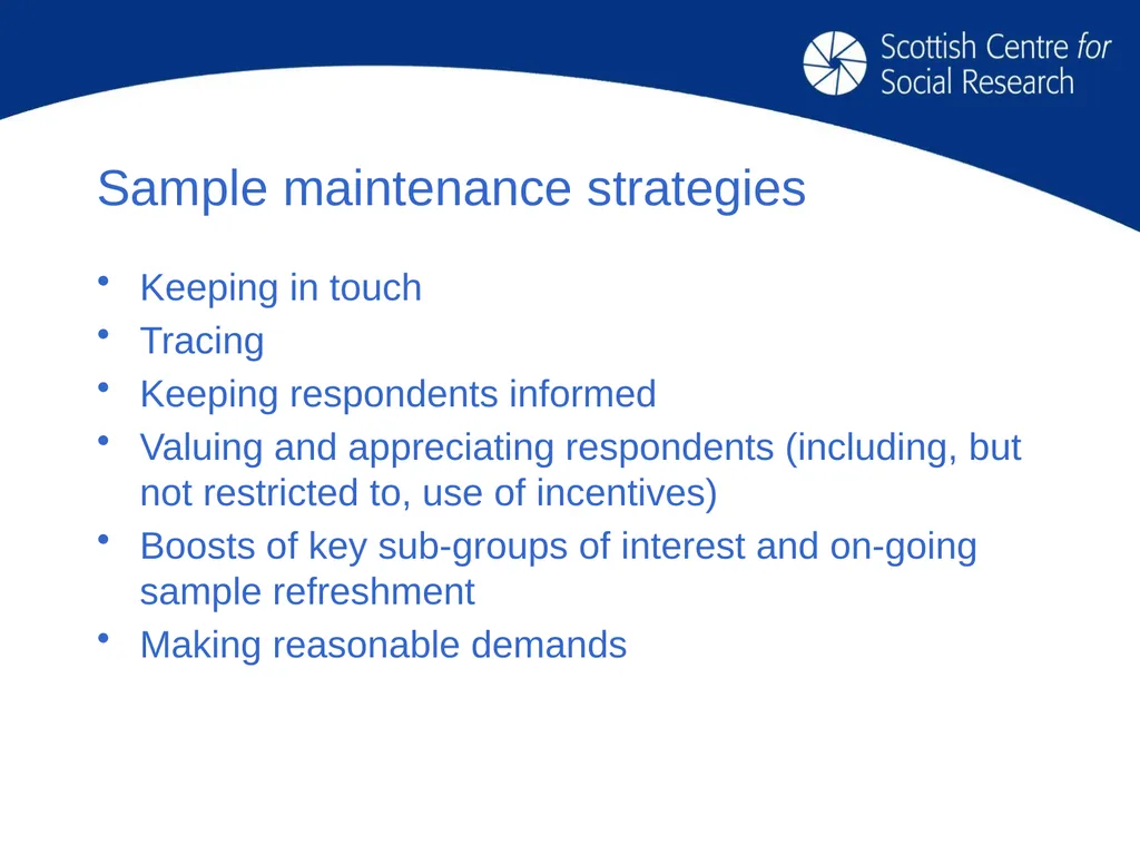Key issues for longitudinal research design: - slide 12 of 32
